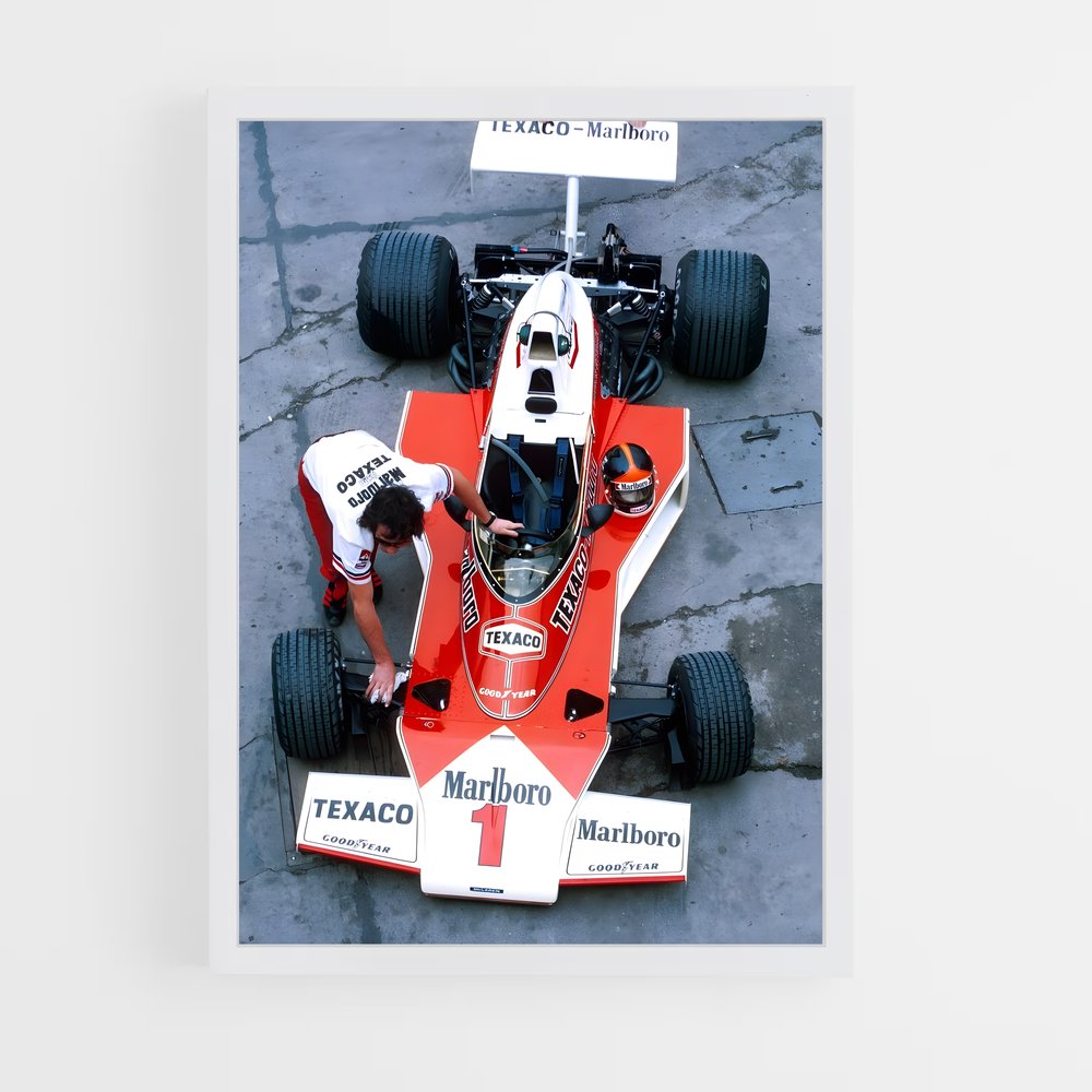 Poster Mclaren Entrez – affiche Voitures de Formule 1 (vue 3)